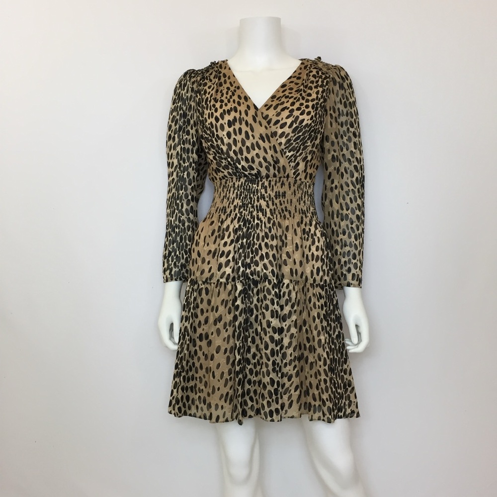 Rebecca Taylor Leopard Dress